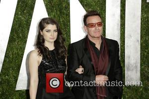 Eve Hewson and Bono - 2013 Vanity Fair Oscar Party at Sunset Tower - West Hollywood, California, United States -...