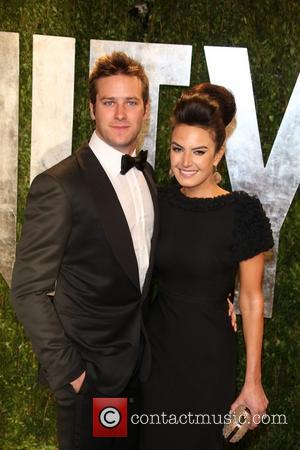 Armie Hammer and Elizabeth Chambers - 2013 Vanity Fair Oscar Party at Sunset Tower - Arrivals - Los Angeles, California,...