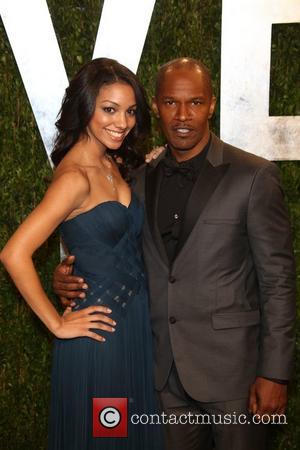 Jamie Foxx and Corinne Bishop - 2013 Vanity Fair Oscar Party at Sunset Tower - Arrivals - Los Angeles, California,...