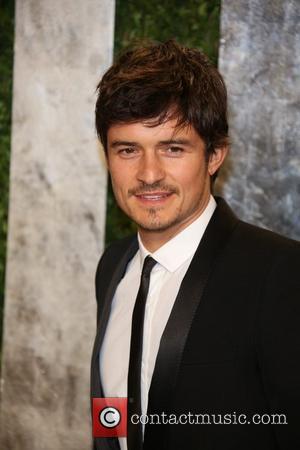 Orlando Bloom - 2013 Vanity Fair Oscar Party at Sunset Tower - Arrivals - Los Angeles, California, United States -...