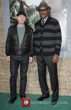 Patrick Stewart and Michael Dorn - Premiere of New Line Cinema's 'Jack The Giant Slayer' held at TCL Chinese Theatre...