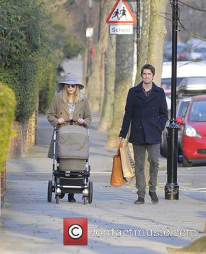 Fearne Cotton - Fearne Cotton and Jesse Wood with baby...