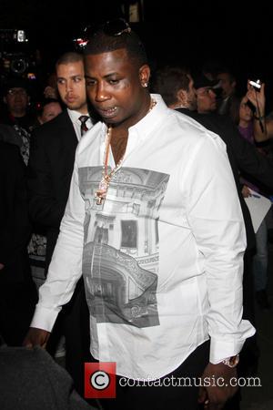 Gucci Mane - Celebrities outside the 'Spring Breakers' after party...