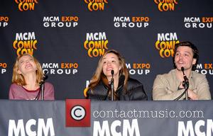 Hannah Spearritt, Lucy Brown and Andrew Lee Potts - MCM Birmingham Memorabilia Comic Con at Birmingham NEC - Day Two...