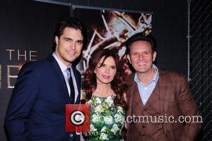 Roma Downey, Diogo Morgando and Mark Burnett - 'The Bible Experience' Opening Night Gala at The Bible Experience - New...