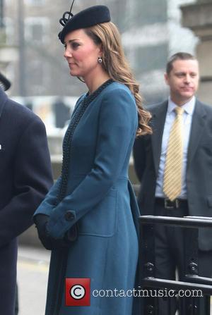 Catherine, Duchess of Cambridge and Kate Middleton - Members of the Royal Family visit Baker Street tube station to mark...