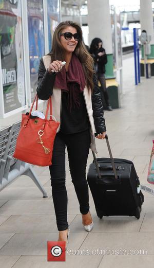 Brooke Vincent - Celebrities at Manchester Train Station returning after last nights RTS awards in London - Manchester, United Kingdom...