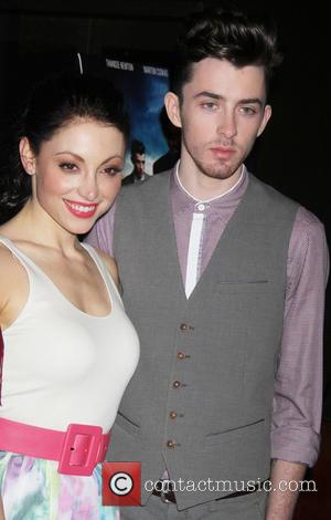 Leah Gibson and Matthew Beard - DirecTV presents the premiere of 'Rogue' at the Tribeca Grand Hotel - Arrivals -...