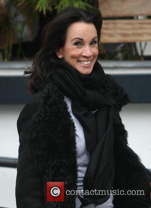 Andrea McLean - Celebrities at the ITV studios