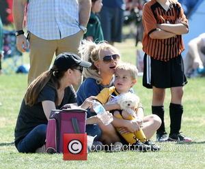 Britney Spears - Britney Spears at her sons soccer match