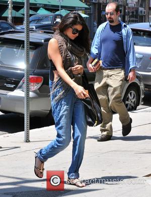 Selena Gomez - Selena Gomez arrives at at studio