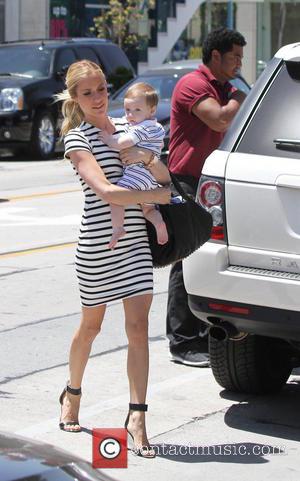 Kristin Cavallari and Camden Cutler - Kristin Cavallari and son Camden go out to lunch at Urth Cafe in West...