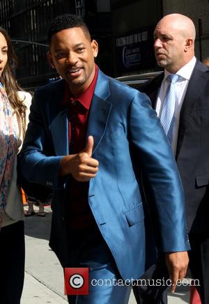 Will Smith - Celebrities arrive outside the Ed Sullivan Theater for The late Show with David Letterman - New York...