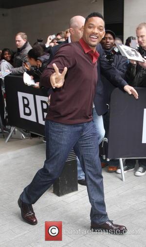 Will Smith - Celebrities at the BBC Radio 1 studios