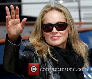 Sharon Stone - Sharon Stone leaving a boat during the...