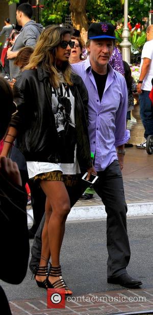 Bill Maher - Bill Maher and a female companion seen at The Grove on Memorial Day - Los Angeles, CA,...