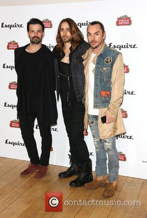 Jared Leto and 30 seconds to mars - Esquire and Stella Artois summer party 2013 held at Somerset House -...