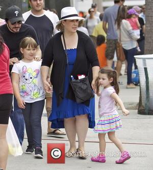 Carnie Wilson - Carnie Wilson visits the Farmers Market with...