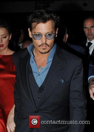 Johnny Depp & Amber Heard - Johnny Depp and Amber Heard Arrive at Cipriani Restaurant in London for dinner after...