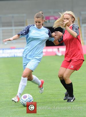 Brooke Vincent - Celebrities take part in the One Goal Foundation Football Charity Match held at Salford City Reds Stadium...