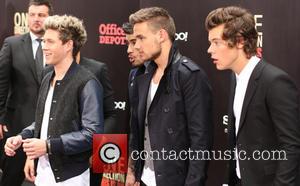 Louis Tomlinson, Zayn Malik, Niall Horan, Liam Payne and Harry Styles of One Direction - New York premiere of 'One...