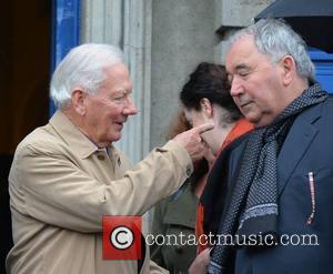 Gay Byrne and Harry Crosbie