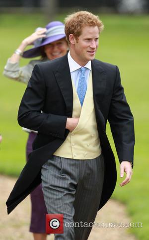 Prince Harry - The wedding of Lady Laura Marsham and...
