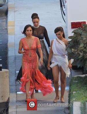 Leah Remini, Cheryl Burke and Karina Smirnoff