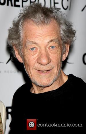 Ian McKellen - Opening night after party for The Seagull-arrivals