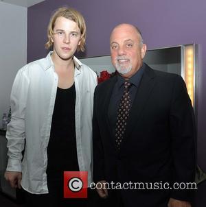 Tom Odell and Billy Joel - Billy Joel poses for a picture with Tom Odell backstage at the O2 Dublin...