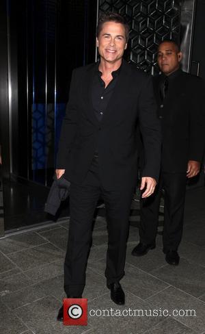 Rob Lowe - Rob Lowe dines at Hakkasan restaurant