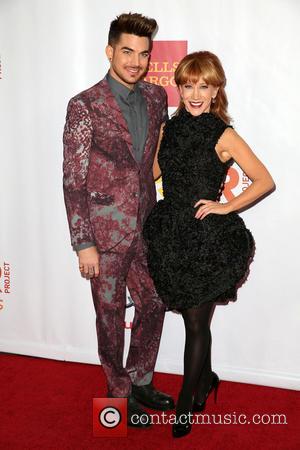 Adam Lambert and Kathy Griffin