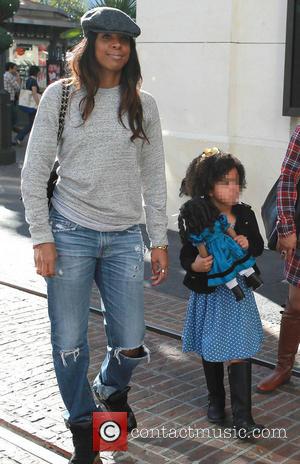 Kelly Rowland - Kelly Rowland leaves the American Girl store at The Grove after buying a doll for her niece...