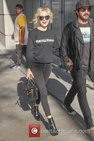 Alessandra Torresani - Celebrities out at the Lakers game.The Miami Heat defeated the Los Angeles Lakers by the final score...