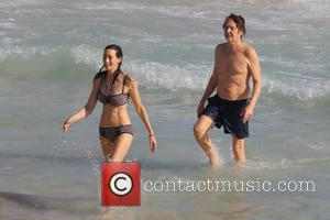 Paul McCartney and Nancy Shevell - Paul McCartney and wife Nancy Shevell enjoying their holiday at Salines Beach in Saint...