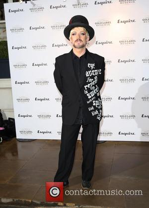 Boy George - London Collections: Men - Esquire Party - Arrivals - London, United Kingdom - Monday 6th January 2014