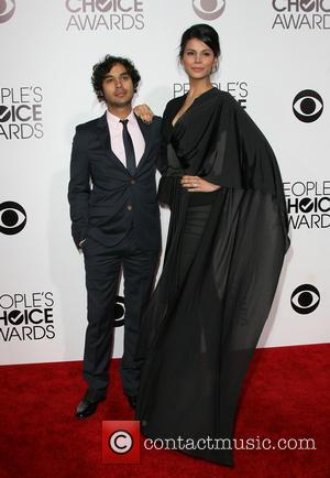 Kunal Nayyar and Neha Kapur