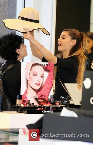 Ariana Grande and Joan Grande - Ariana Grande shopping at Chanel Boutique on Robertson Boulevard with her mother Joan. While...