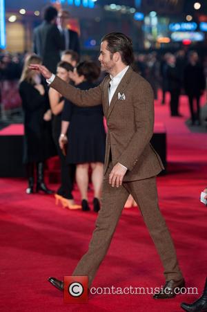 Chris Pine - 'Jack Ryan: Shadow Recruit' European Premiere held at the Vue Leicester Square - Arrivals. - London, United...