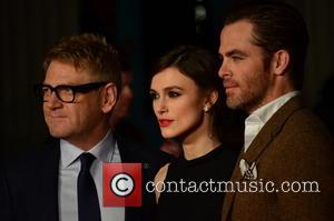 Kenneth Branagh, Keira Knightley and Chris Pine - European premiere of 'Jack Ryan: Shadow Recruit' held at the Vue Leicester...