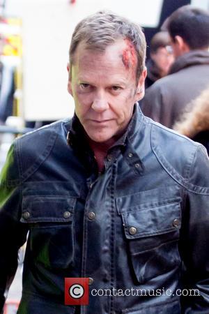 Kiefer Sutherland's Jack Bauer Gains Head Wound Filming '24' In London [Pictures]