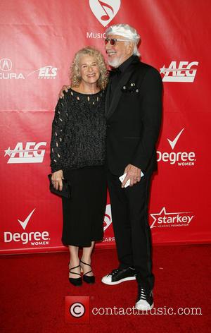 Carole King and Lou Adler - MusiCares 2014 Person Of The Year Tribute honoring Carole King held at the Los...