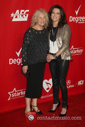 Carole King and Martina McBride - 2014 MusiCares Person Of The Year honoring Carole King at Los Angeles Convention Center...