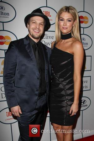 Gavin Degraw and Delta Goodrem - 2014 Pre-Grammy Gala & Grammy Salute to Industry Icons - Clive Davis at The...