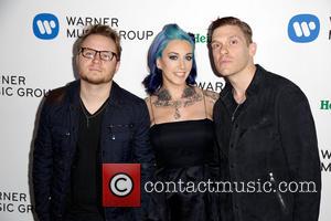 Shinedown and Guest - Celebrities attend Warner Music Group Annual Grammy Celebration at Sunset Tower Hotel. - Los Angeles, California,...