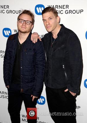 Shinedown - Celebrities attend Warner Music Group Annual Grammy Celebration at Sunset Tower Hotel. - Los Angeles, California, United States...