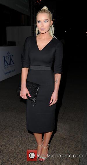 Helen Flanagan - KiK e-cigarettes launch party held at Épernay - Departures - Manchester, United Kingdom - Wednesday 29th January...