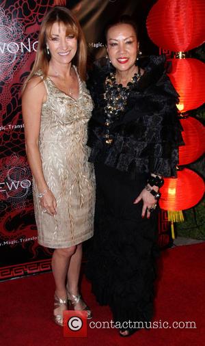 Jane Seymour and Sue Wong - Sue Wong hosts a party to celebrate the Chinese new year of the horse...