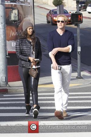 Tyra Banks and Erik Asla - Tyra Banks and new boyfriend Erik Asla out for lunch at Pearl's restaurant in...