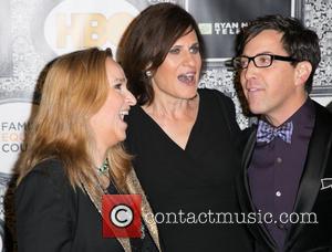 Melissa Etheridge, Linda Wallem and Dan Bucatinsky - Family Equality Council's Annual Los Angeles Awards Dinner at The Globe Theatre...